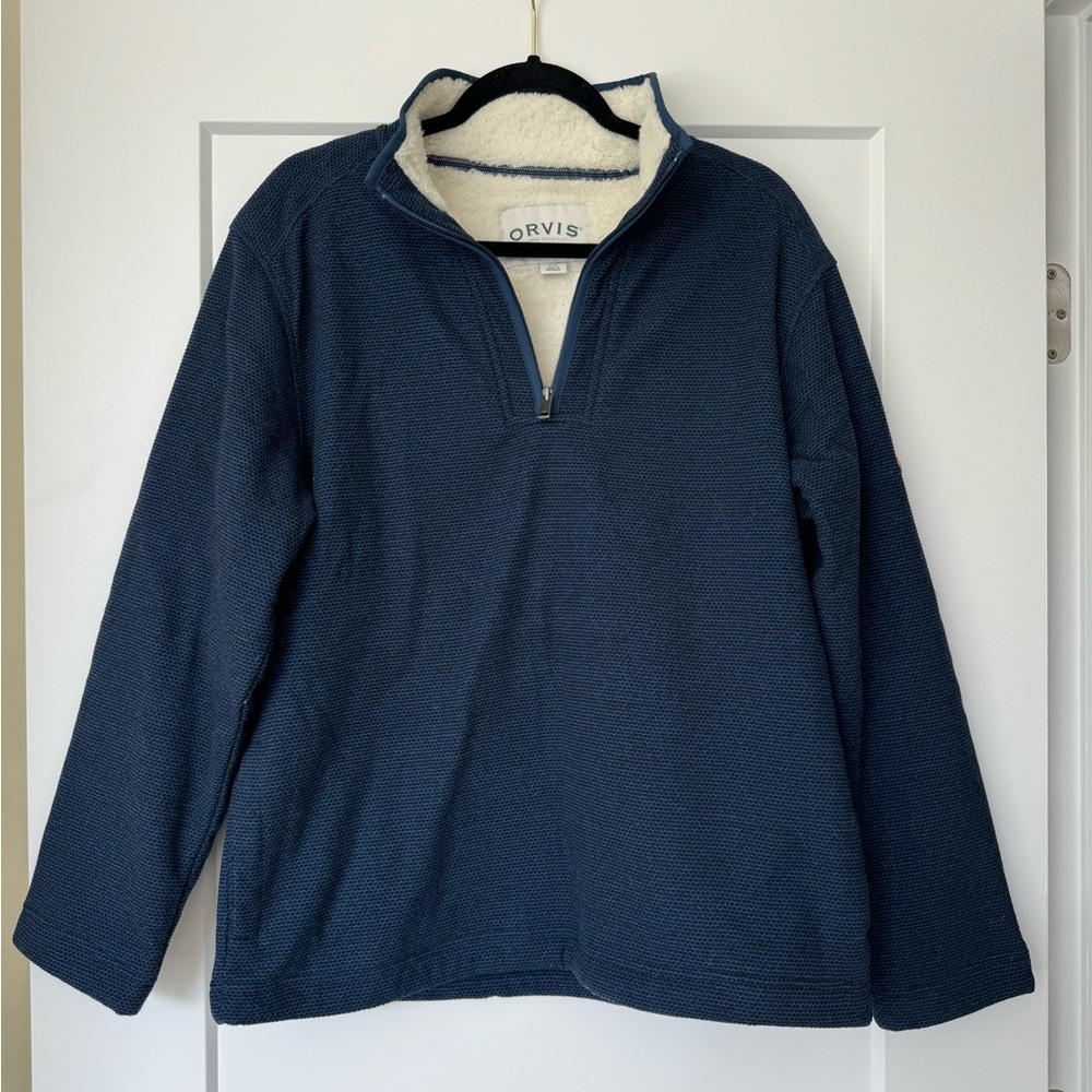 Orvis fleece pullover